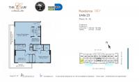 Unit 1523 floor plan